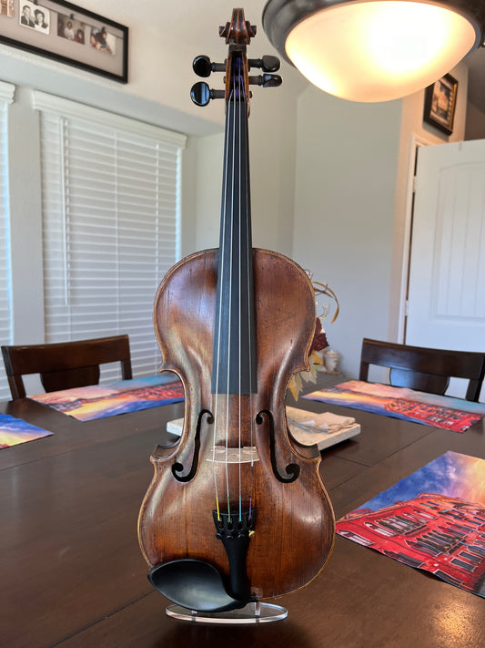 Unbranded 'Ancient' Violin / Fiddle circa 1790-1850 Old Antique violin - Mature and seasoned