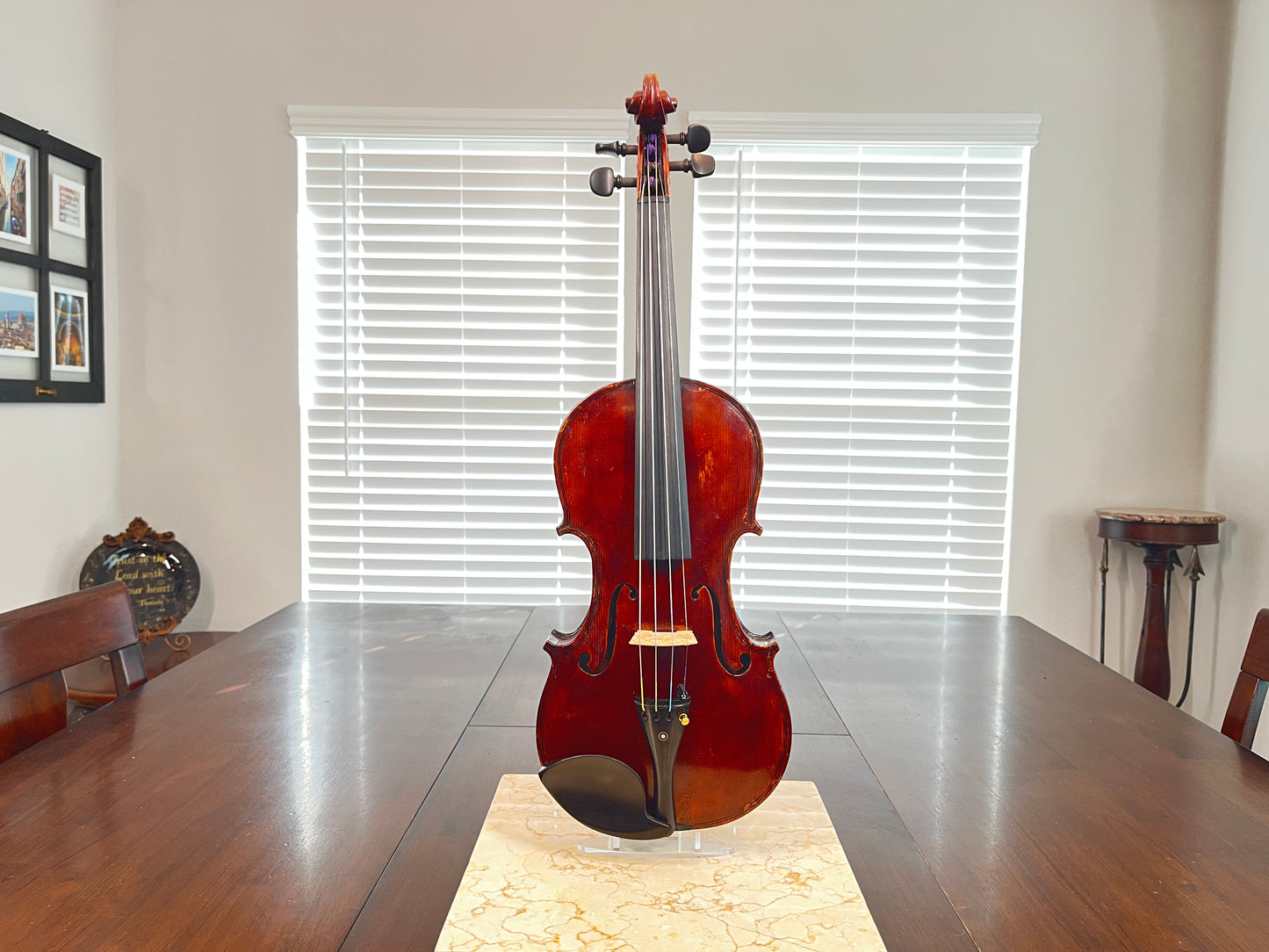 Single maker violin by C. L. Griffin no. 5 1957 Oneonta New York