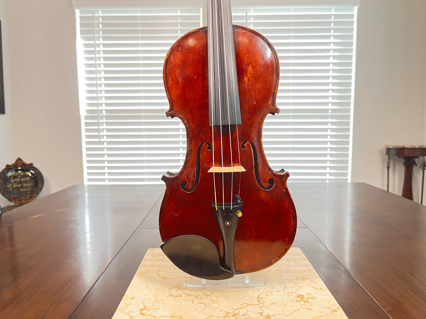 Single maker violin by C. L. Griffin no. 5 1957 Oneonta New York