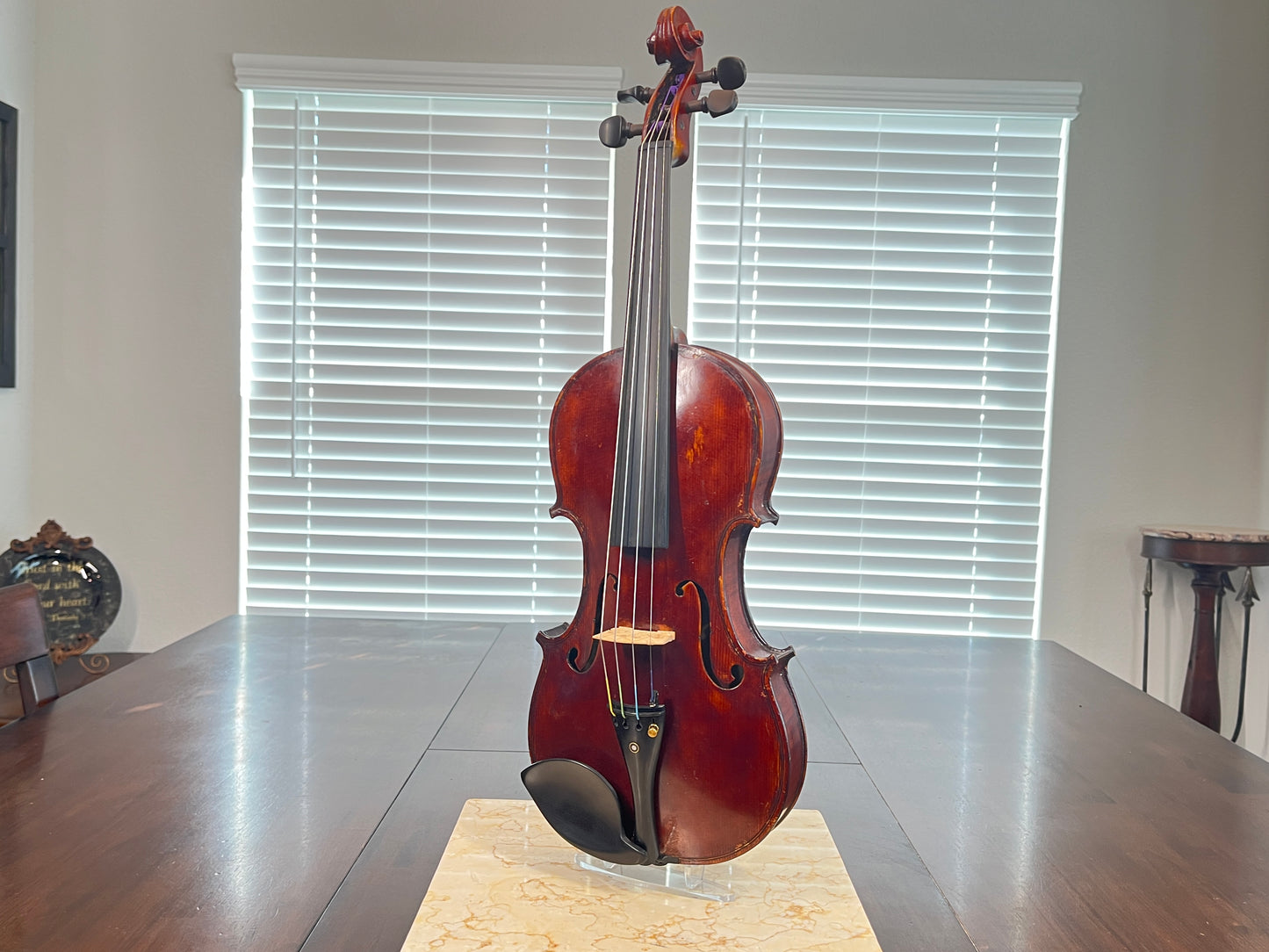 Single maker violin by C. L. Griffin no. 5 1957 Oneonta New York